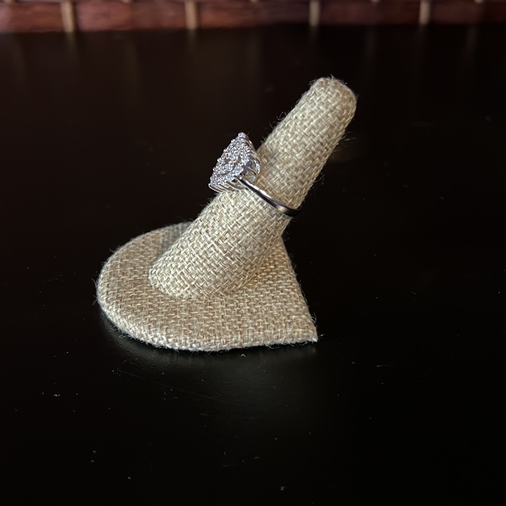 Heart sterling statement ring - Picture 3 of 5